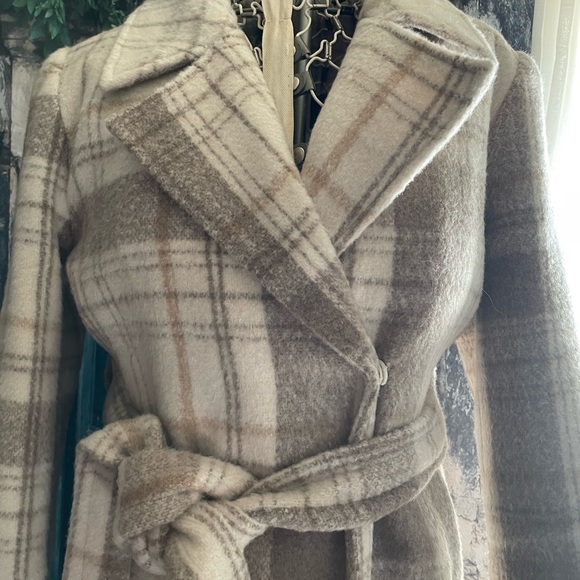 Noize Katja Vegan Wool Coat, L, in “Oat”, NWOT, Sold out everywhere. - Picture 2 of 12